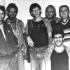 Справа-налево: Белоусов Коля, Майвалдов Юра, Синеок Витя + два посторонних немузыкальных, внизу Лёня Лощинский